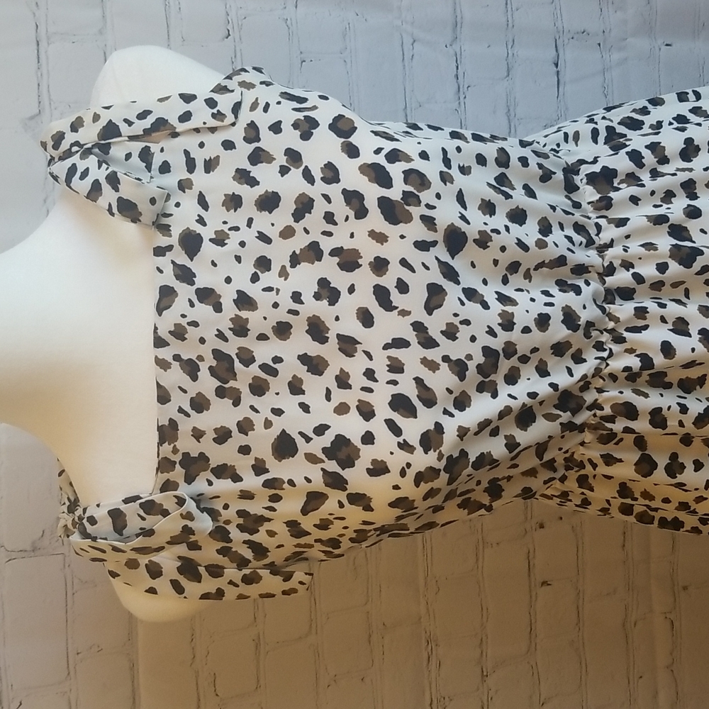 Leopard Maxi Summer Dress - Picture 2 of 5